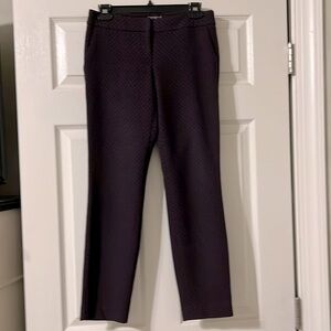 Express Workwear: Columnist Mid Rise Ankle Paper Pants